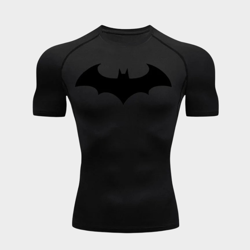 Arkham Batman Compression Short Sleeve