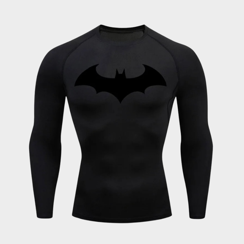 Arkham Batman Compression Long Sleeve