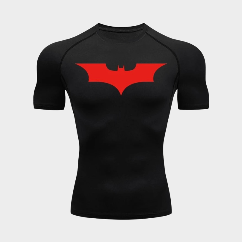 Dark Knight Batman Compression Short Sleeve