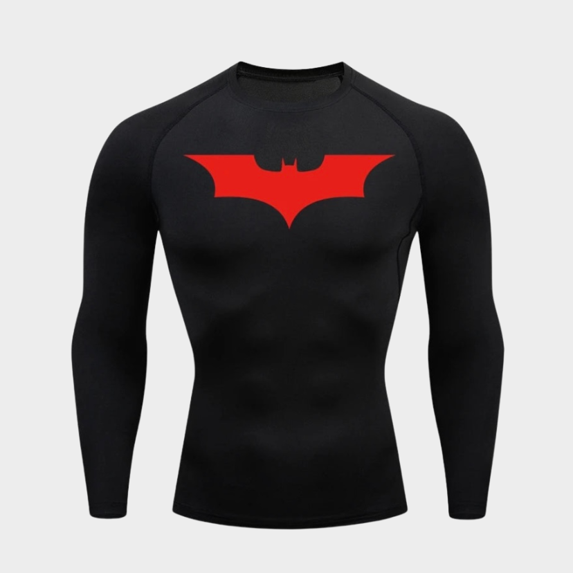 Dark Knight Batman Compression Long Sleeve