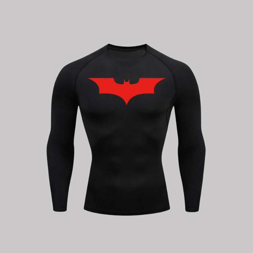 Dark Knight Batman Compression Long Sleeve