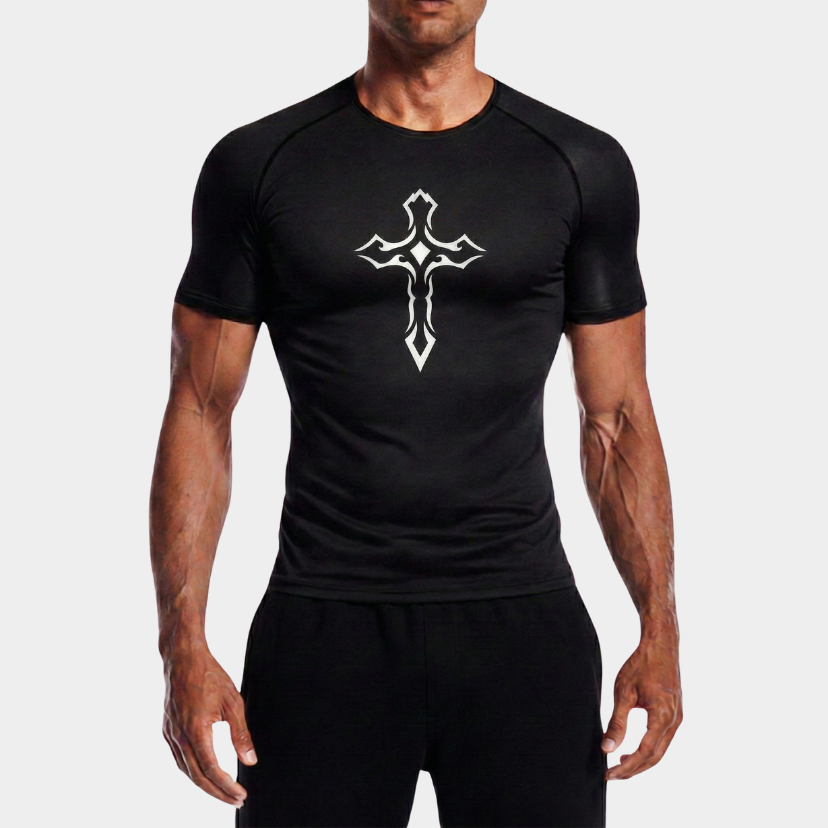 MONOLITH CROSS COMPRESSION TEE