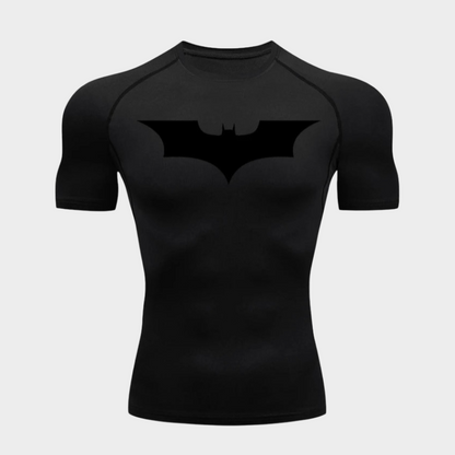 Dark Knight Batman Compression Short Sleeve