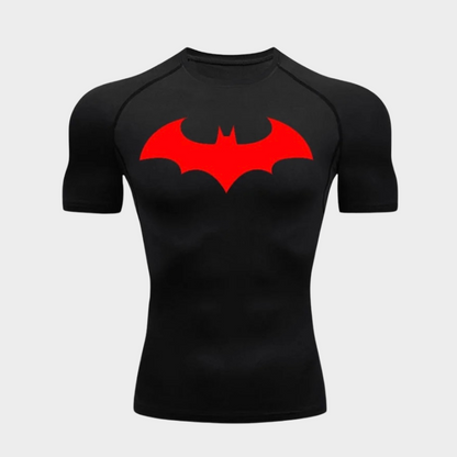 Arkham Batman Compression Short Sleeve