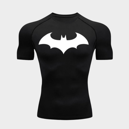 Arkham Batman Compression Short Sleeve