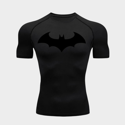 Arkham Batman Compression Short Sleeve