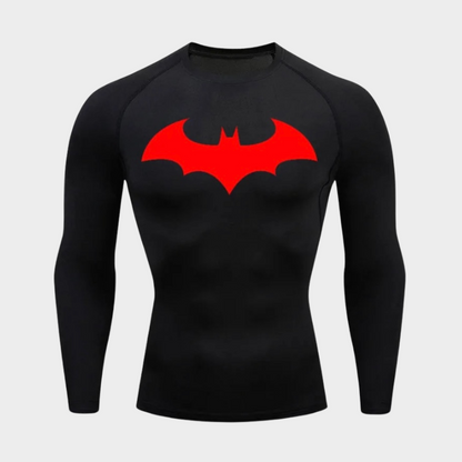Arkham Batman Compression Long Sleeve