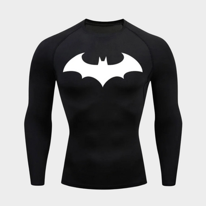 Arkham Batman Compression Long Sleeve