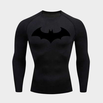 Arkham Batman Compression Long Sleeve