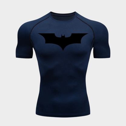 Dark Knight Batman Compression Short Sleeve
