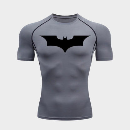 Dark Knight Batman Compression Short Sleeve