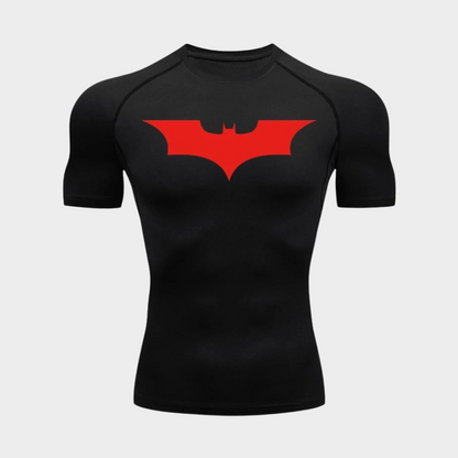 Dark Knight Batman Compression Short Sleeve