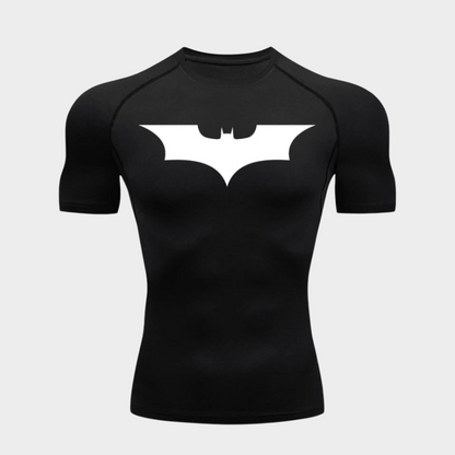 Dark Knight Batman Compression Short Sleeve