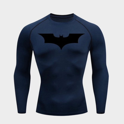 Dark Knight Batman Compression Long Sleeve