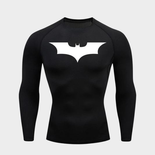 Dark Knight Batman Compression Long Sleeve