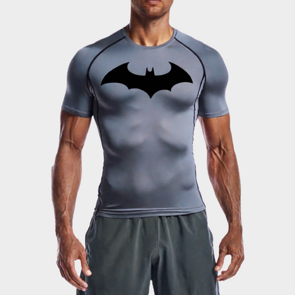 Arkham Batman Compression Short Sleeve