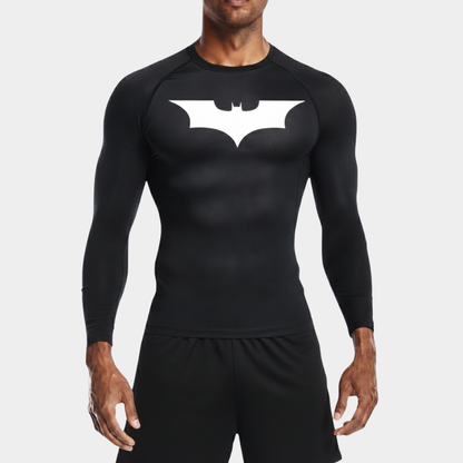 Dark Knight Batman Compression Long Sleeve