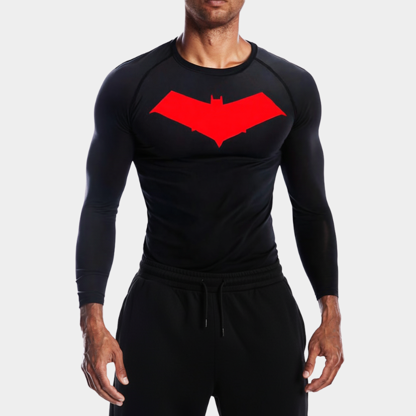 Red Hood Compression Long Sleeve
