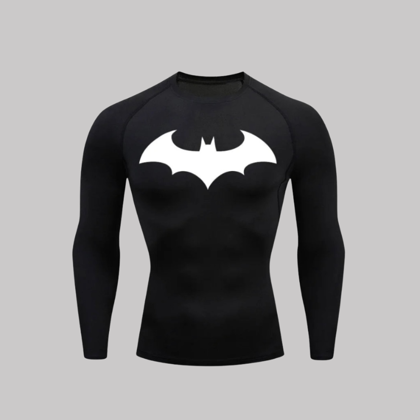 Arkham Batman Compression Long Sleeve