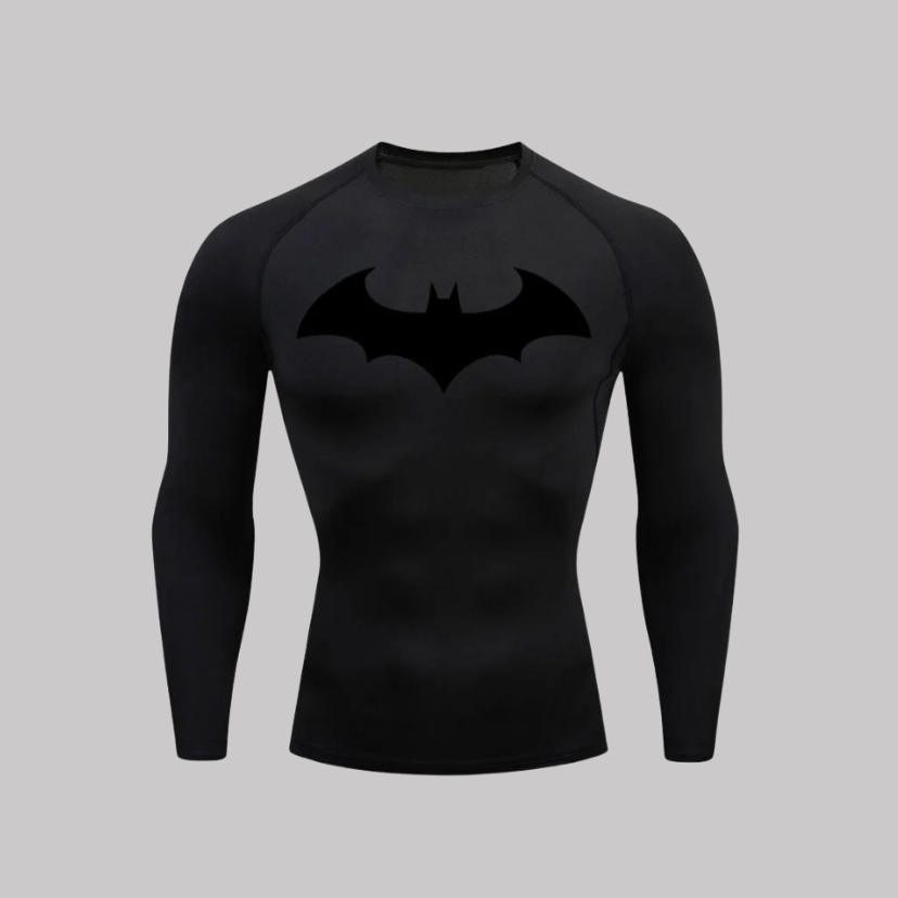 Arkham Batman Compression Long Sleeve