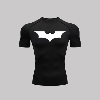 Dark Knight Batman Compression Short Sleeve