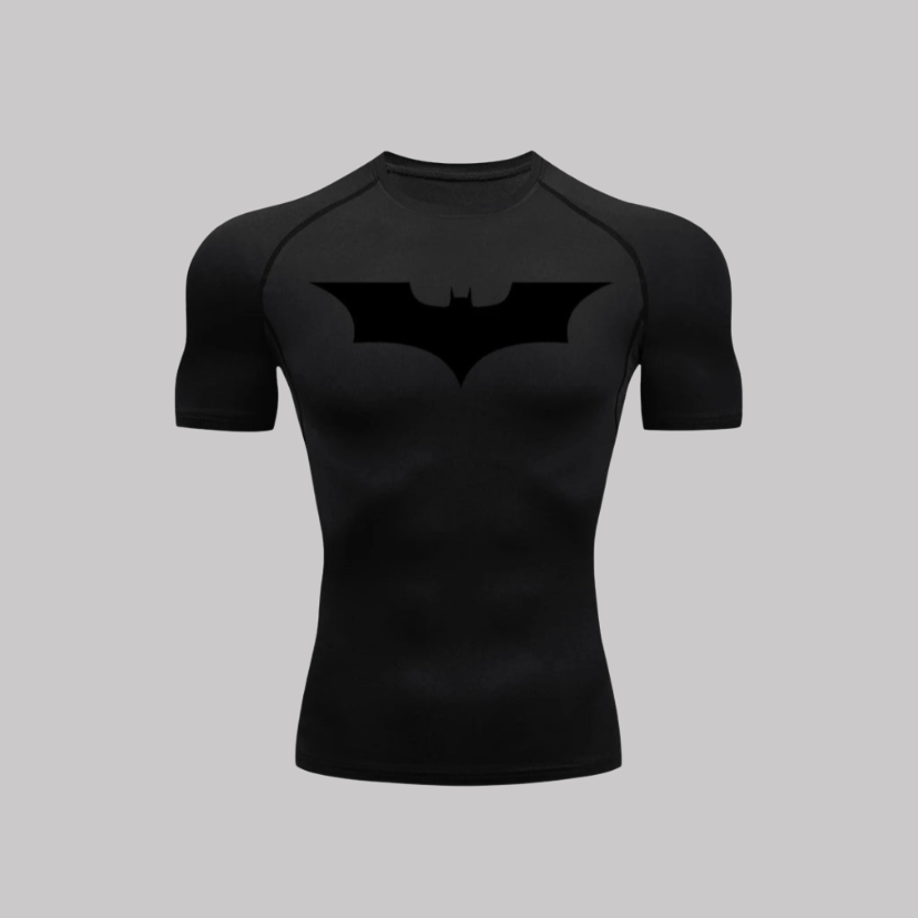 Dark Knight Batman Compression Short Sleeve