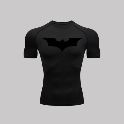 Dark Knight Batman Compression Short Sleeve