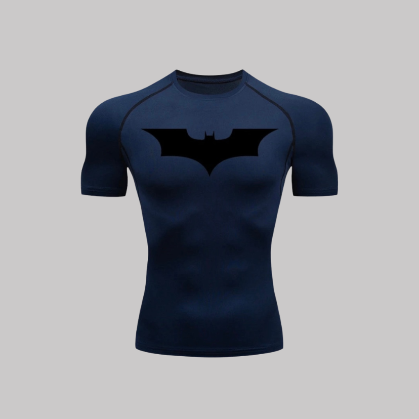 Dark Knight Batman Compression Short Sleeve