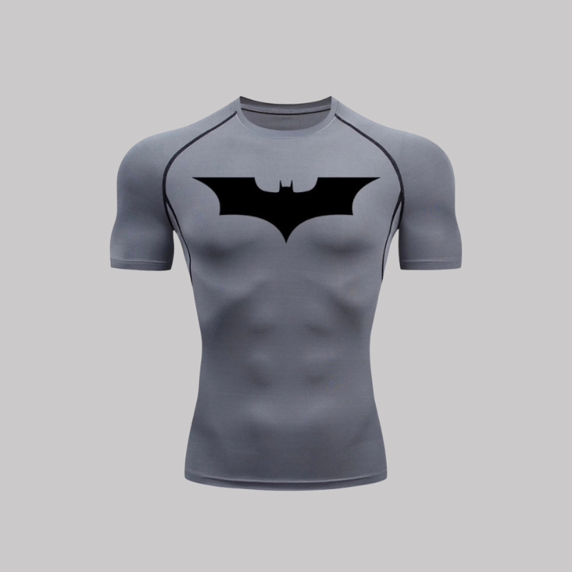 Dark Knight Batman Compression Short Sleeve