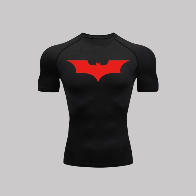 Dark Knight Batman Compression Short Sleeve