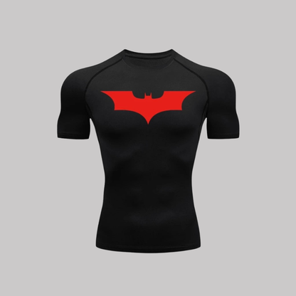 Dark Knight Batman Compression Short Sleeve