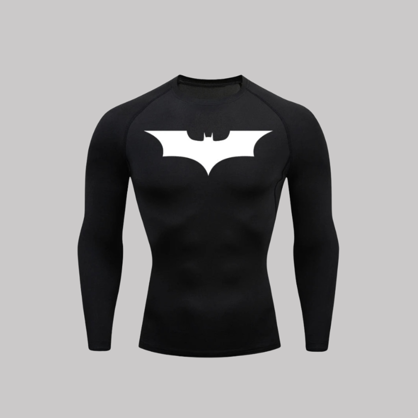 Dark Knight Batman Compression Long Sleeve