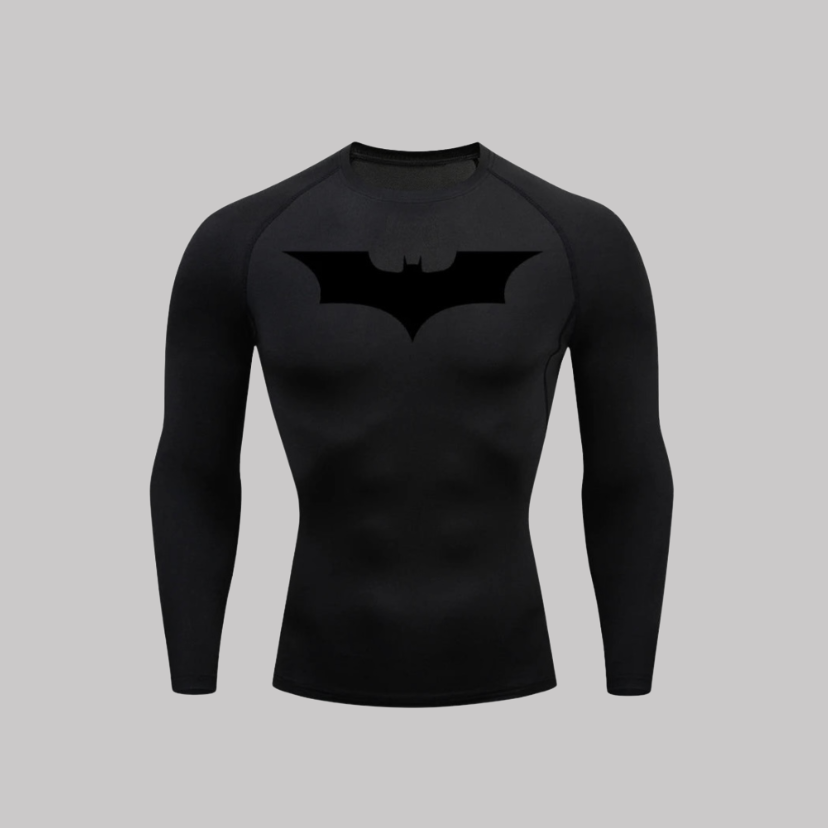 Dark Knight Batman Compression Long Sleeve