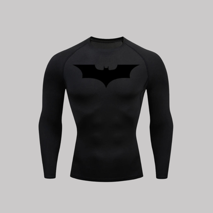 Dark Knight Batman Compression Long Sleeve