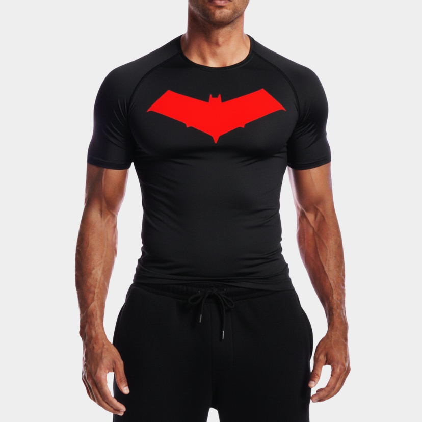 Red Hood Compression Short Sleeve