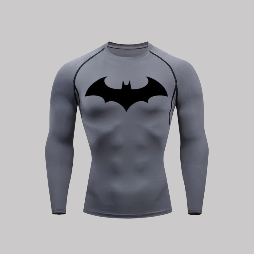 Arkham Batman Compression Long Sleeve