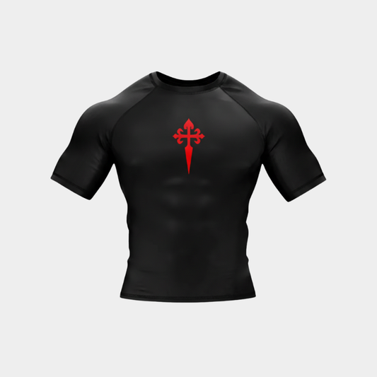 SAINTS CROSS COMPRESSION TEE