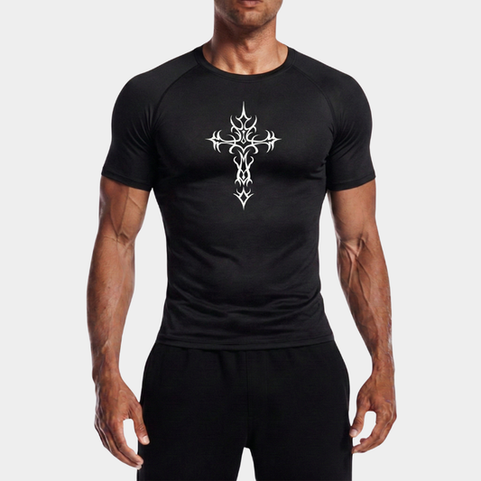 ZENITH CROSS COMPRESSION TEE