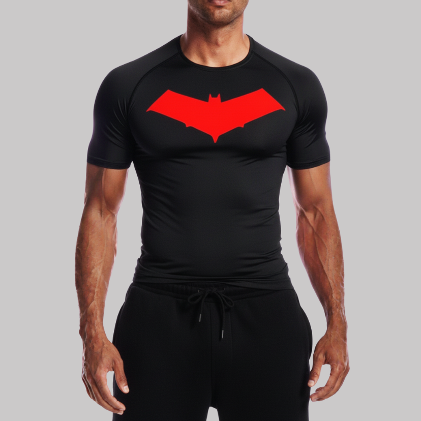 Red Hood Compression Short Sleeve