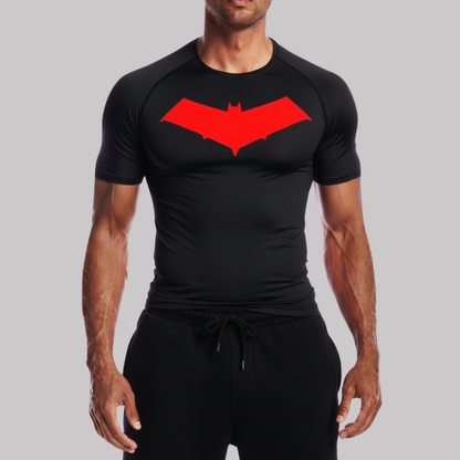 Red Hood Compression Short Sleeve