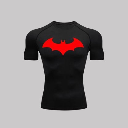 Arkham Batman Compression Short Sleeve