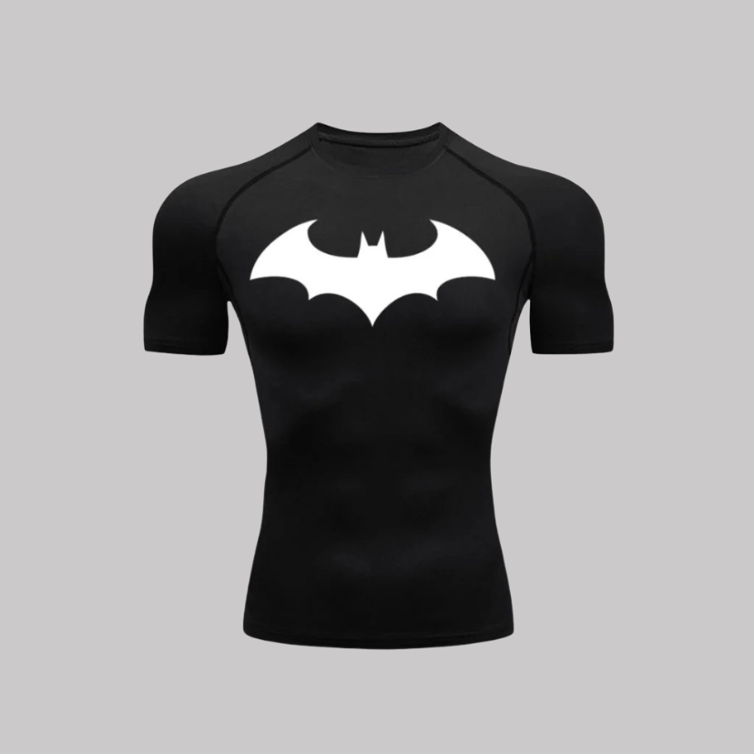 Arkham Batman Compression Short Sleeve