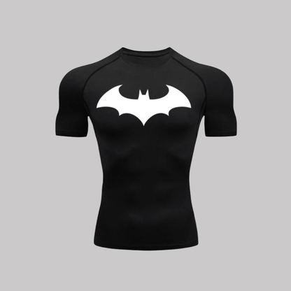 Arkham Batman Compression Short Sleeve