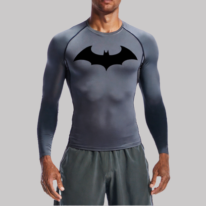 Arkham Batman Compression Long Sleeve